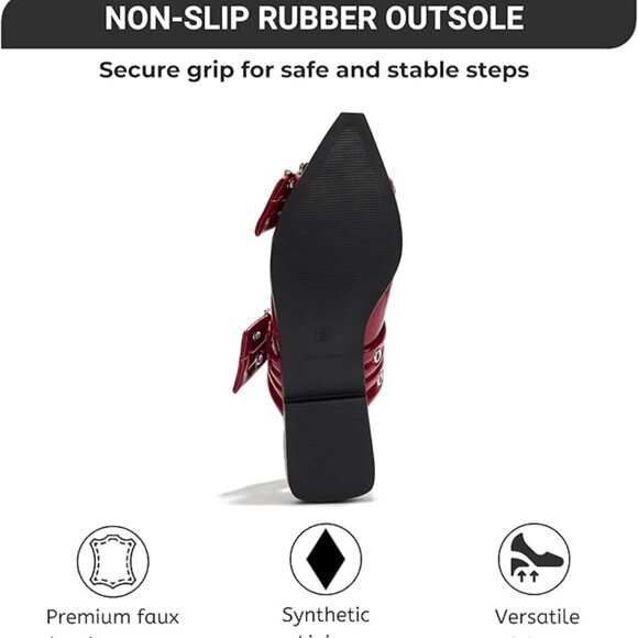 Slingback Pointed Toe Flat - Picture 5 of 5